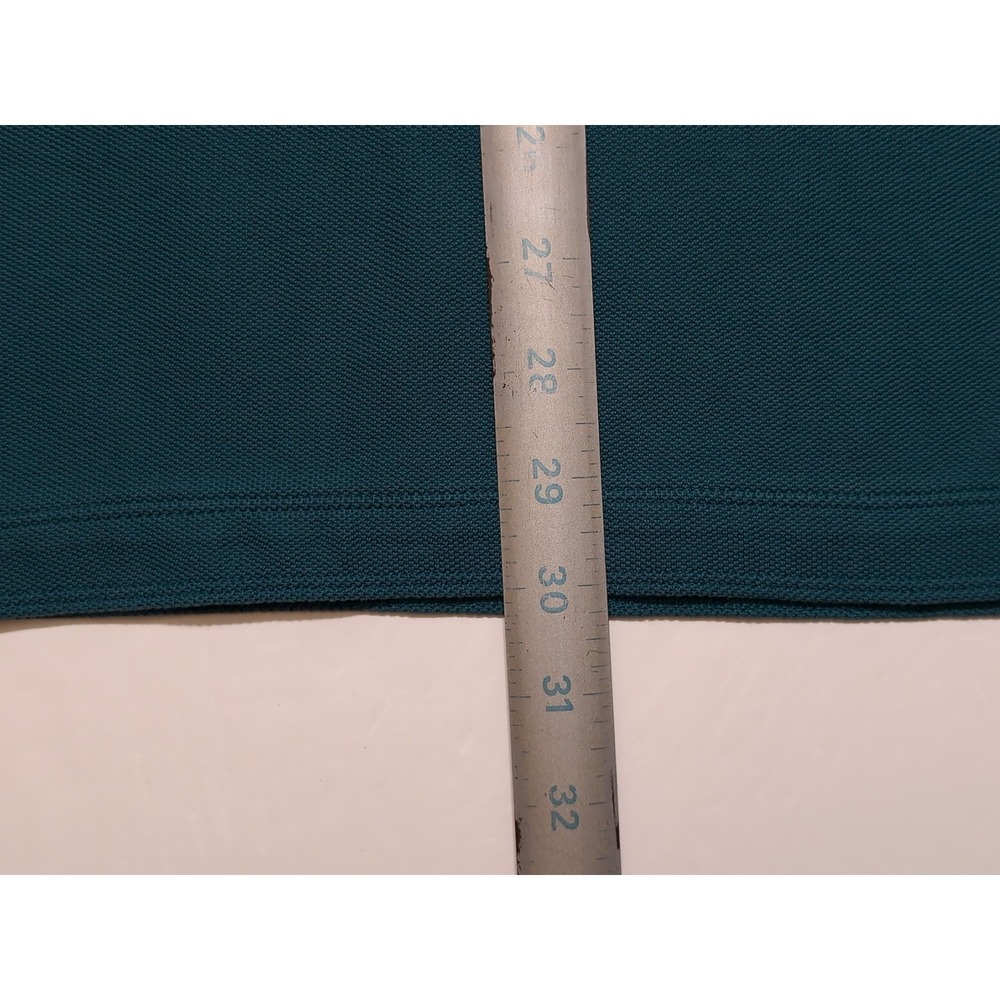 TOMMY BAHAMA Supima Polo Shirt Green Blue Floral XXL 2XL ~ Perfect! - Picture 5 of 10